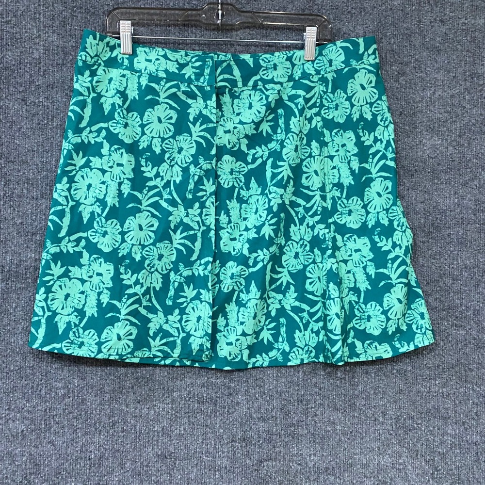 RipSkirt Hawaii Paia Maui Green Floral Tropical Wrap Skirt XL RN142231-JT